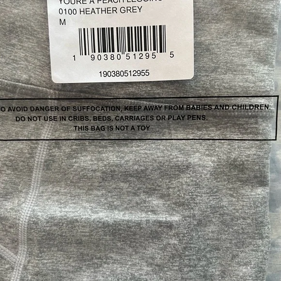 ❄️SOLD❄️- FREE PEOPLE High-Rise 7/8 You're A Peach Leggings SZ. M - Picture 3 of 14